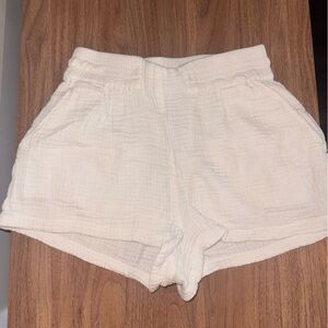 Billabong Cream High Waist Shorts